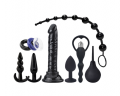 Plug It Anal Pleasure Set Zwart