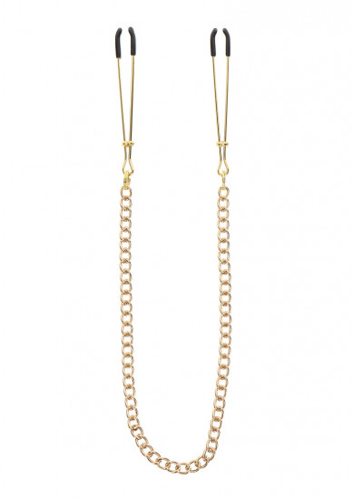 Taboom Tweezers With Chain Goud