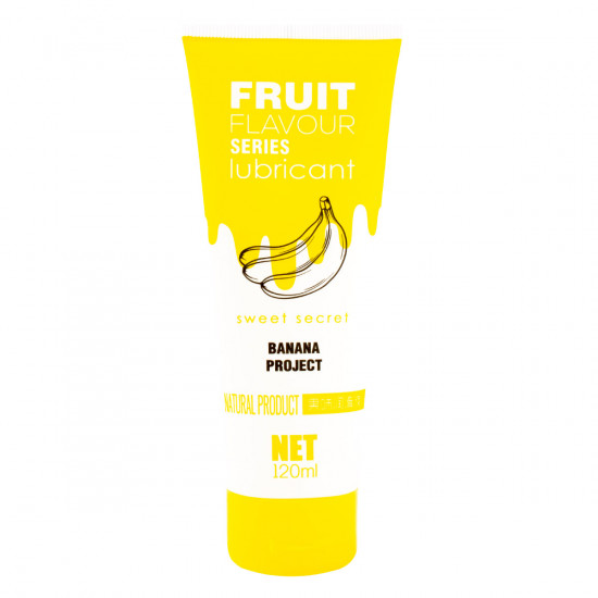 Fruit Flavour Series Waterbased Glijmiddel Banana Project 120 ml