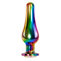 Evolved Rainbow Metal Plug Large Multi Color