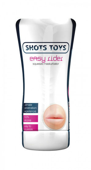 ShotsToys Easy Rider Squeeze Masturbator Mond