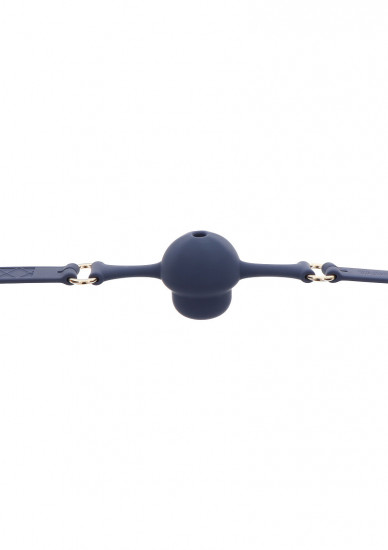 Taboom Siliconen Ball Gag Blauw