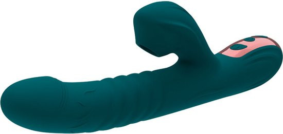 Suck Thrusting Vibrator Groen