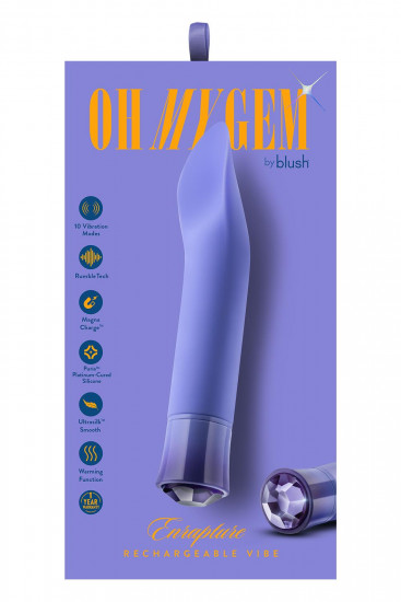 Oh My Gem Enrapture Tanzanite Vibrator Paars