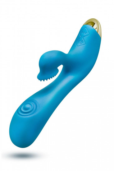 Aria Arousing AF Rabbit Vibrator Blauw
