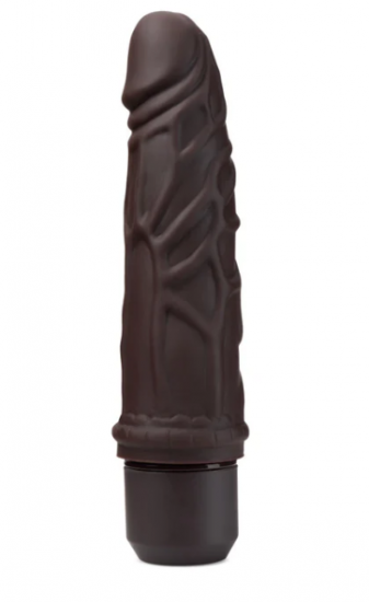 Dr. Robert 7 Inch Vibratie Dildo Bruin