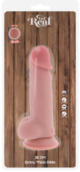 Get Real Extra Thick 31 CM Dildo