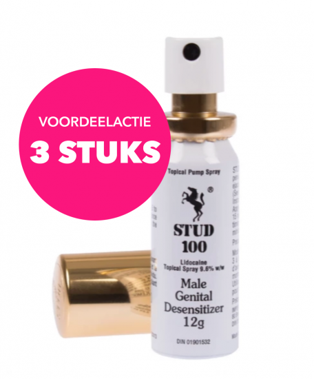 Stud 100 Delay Spray 3 Stuks