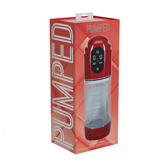 Pumped Tecnothrust Masturbator Rood