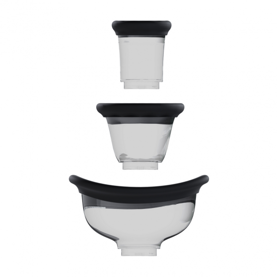 Pumped Dazzling Vulva & Breast Pump Zwart