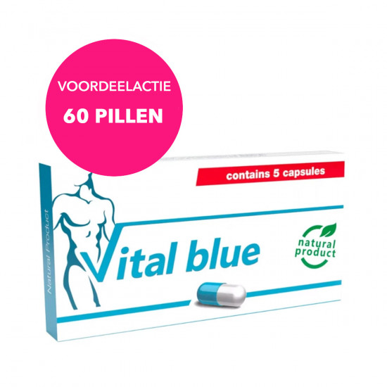 Vital Blue Libido Capsules 60 stuks