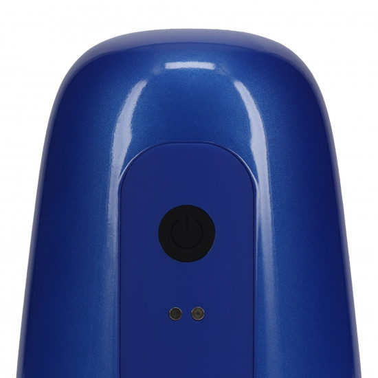 Pumped Vibrobator Masturbator Pump Metallic Blue