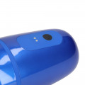 Pumped Vibrobator Masturbator Pump Metallic Blue