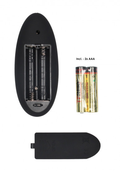 RealRock 8 Inch Vibrating Dildo with Balls Zwart