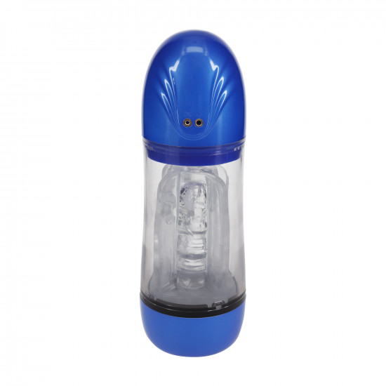 Pumped Sonicpull Masturbator Pump Metallic Blue