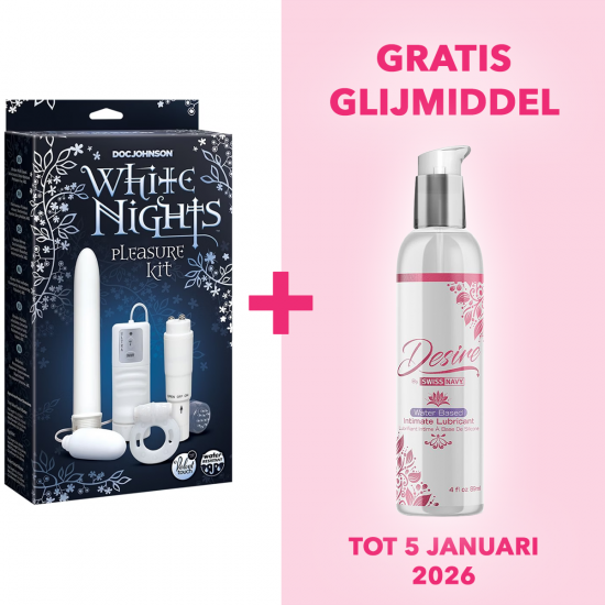 Doc Johnson White Nights Pleasure Kit Koppels
