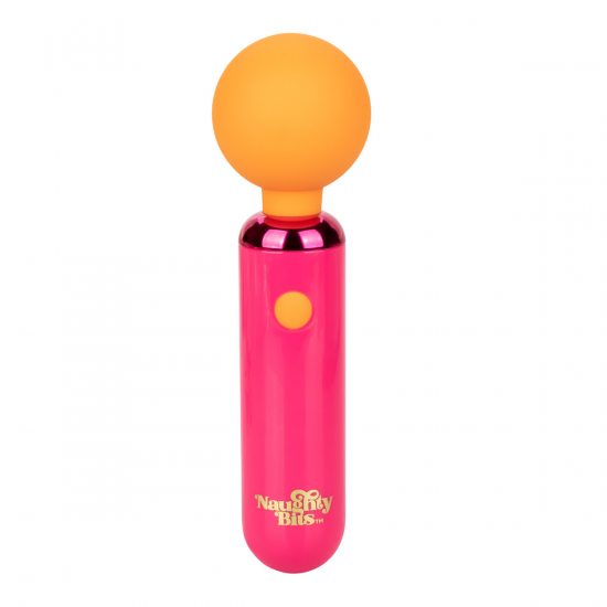 Naughty Bits Home Cumming Queen Massage Vibrator Roze/Oranje