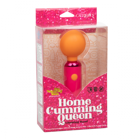 Naughty Bits Home Cumming Queen Massage Vibrator Roze/Oranje