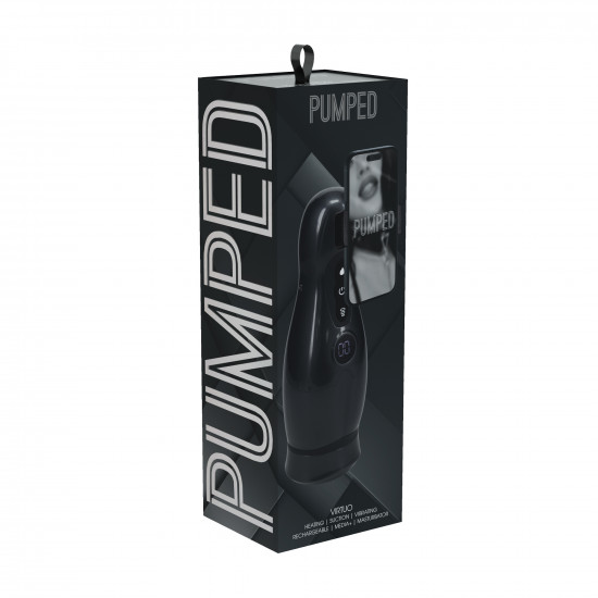Pumped Virtuo Masturbator Pump Gun Metal