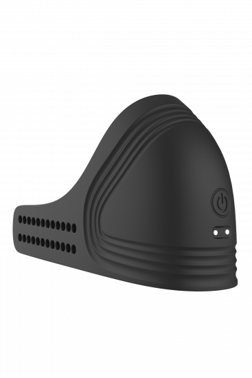 Ramrod Adjustable Vibrerende Cockring Met Afstandbediening Zwart