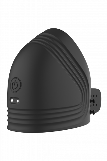 Ramrod Adjustable Vibrerende Cockring Met Afstandbediening Zwart