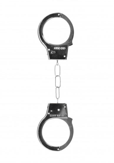 Ouch! Adjustable Cuff Belt With Bullet Zwart