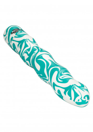 Calexotics Squiggle Dick Vibrator Turquoise