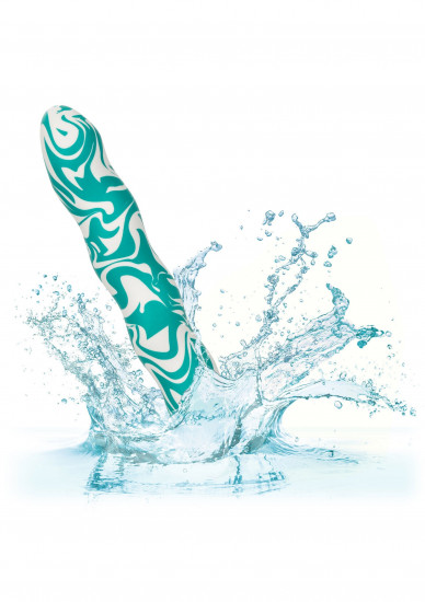 Calexotics Squiggle Dick Vibrator Turquoise