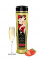 Shunga - Massage Olie - Strawberry - 240 ml