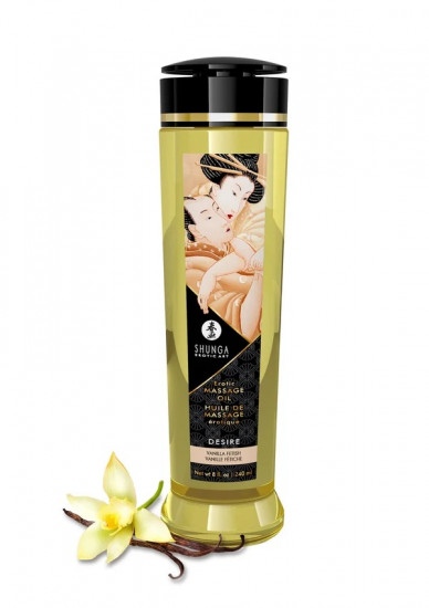 Shunga - Massage Olie - Vanilla - 240 ml