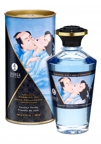Shunga - Aphrodisiac Verwarmende Olie - Coconut - 100 ml