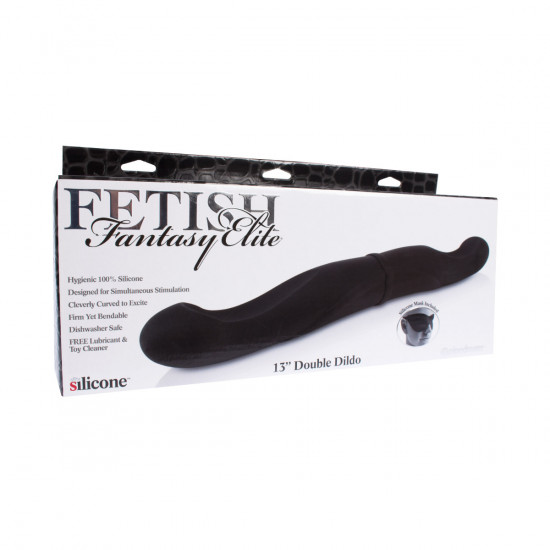 Fetish Fantasy Elite 13 Inch Double Dong Zwart