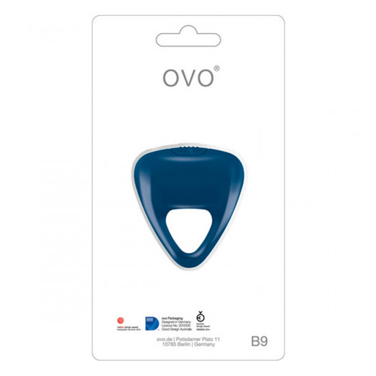 Ovo B9 Cockring Blauw