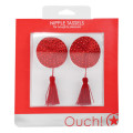 Ouch! Nipple Tassels Round Rood