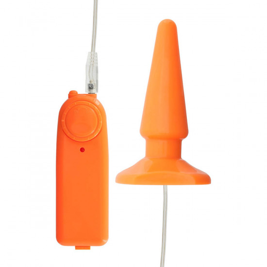 ToyJoy Funky Vibrating Buttplug Oranje