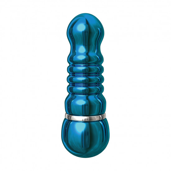 Pure Aluminium Mini Vibrator Blauw