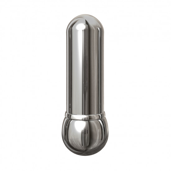 Pure Aluminium Mini Vibrator Zilver