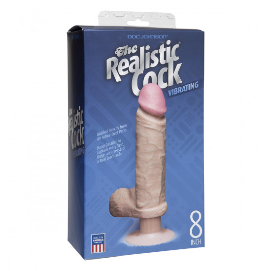 Vibrating Realistic Cock Vibrator Blank