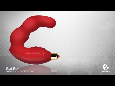 Rocks-Off Bad-Boy Anaal Vibrator Rood