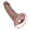 King Cock 6 Inch Dildo Bruin