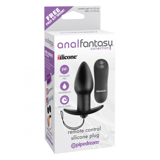 Remote Control Silicone Butt Plug