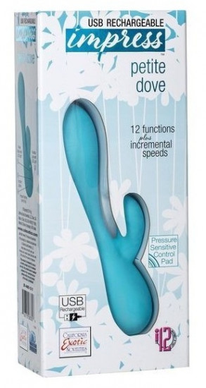 Impress Petite Dove Vibrator Blauw