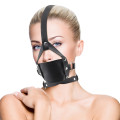 Ouch! Leather Mouth Gag Zwart