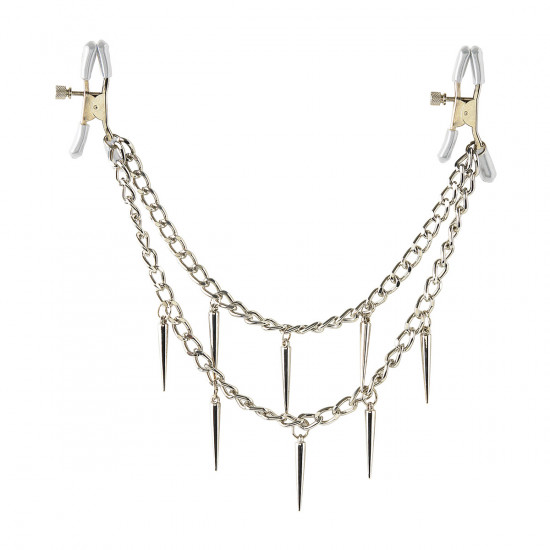 Fetish Fantasy Rock Hard Nipple Clamps Zilver