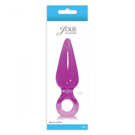 Jolie Pleasures Buttplug Plum Medium