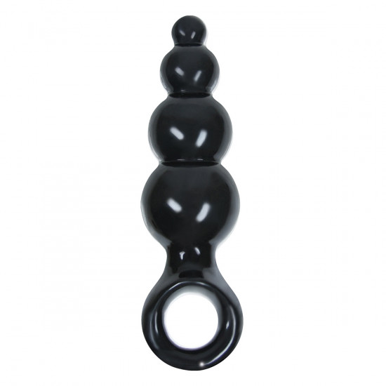 Jolie Ripples Buttplug Zwart Medium