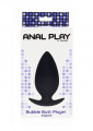 Bubble Butt Player Expert Buttplug Zwart Large