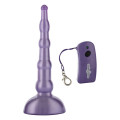 Wireless Remote Vibrating Beaded Prober Vibrator Paars