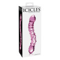 Icicles No. 55 Glazen Dildo Roze