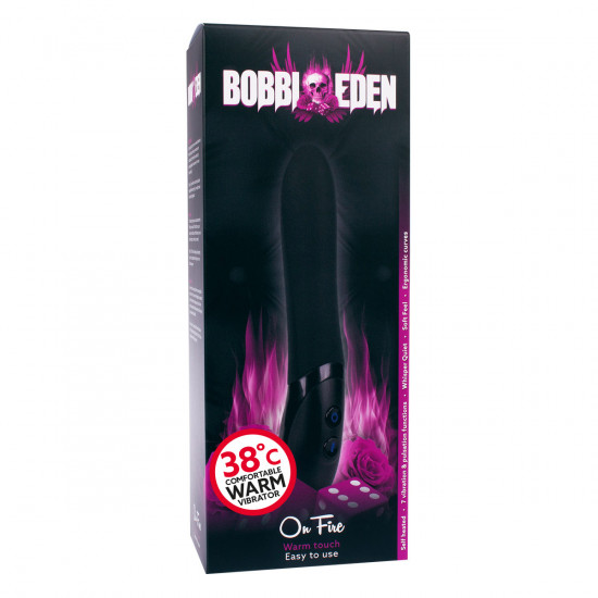 Bobbi Eden On Fire Vibrator Zwart
